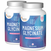 Essentials Magnezijev glicinat 750, visok odmerek - vegansko, 240 kapsul