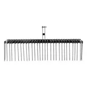 VEVOR Kraavihark 183x50x79 cm Teras Veotombe jaoks