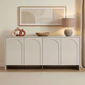 Kremno bela komoda 180x80x45 cm Arlen – Kalune Design