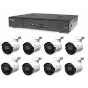 Avtech Komplet kamer 1x DVR DGD1009AV in 8x 2MPX Bullet kamera DGC1105YFT + 4x BREZPLAČEN napajalnik!