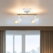 Opviq Luster Lume-71-12, O5,5, 11cm, IP20 Zlatno-bele boje