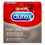 Durex Feel Ultra Thin kondomi, 3 komada