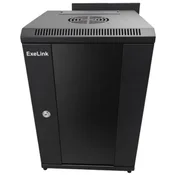 ExeLink Rek zidni orman 19in, 600x450x18U,crna, SPCC celik