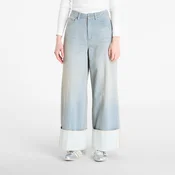 Hlače adidas Vintage Wide Leg Jeans Light Denim/ Off White W30/L30
