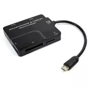 ROLINE čitač kartica Micro USB, za Android pametne telefone i tablete 15.08.6252-10
