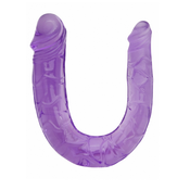ARGUS TOYS Dupli Dildo, Ljubicasti