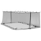 vidaXL vidaXL Komar mreža za gazebo 220 mreža 220 mreža Črna 6 x 3 x 2 m, (5000291177)
