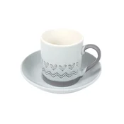 PORCELAN SET ZA KAFU 130ml 6/1 (HAND/MINT) RXG-N241079D