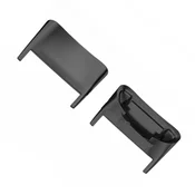 INF 2-Pack Priključek za pašček za uro za Fitbit Charge 5/6 Black, (21547954)