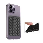 Stiker za telefon Octobuddy, Dvostrani, Tamnosivi