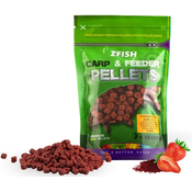 ZFISH Carp & Feeder Hook Pellets 200 g 8 mm Jagoda-Robin Red Peleti