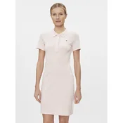 Tommy Hilfiger Vsakodnevna obleka 1985 WW0WW37853 Roza Slim Fit