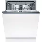 SMH4HVX14E Popolnoma vgradni pomivalni stroj, 60 cm, Vario hinge drsni tečaj, Serie 4