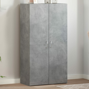 Ormaric za spise boja betona 60x32x115 cm konstruirano drvo