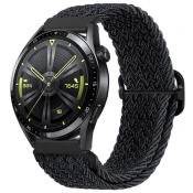 BStrap Braid Nylon pašček za Huawei Watch GT2 Pro, black