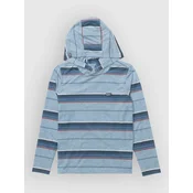 Salty Crew Seaway Uv Hoodie Kids Longsleeve Lycra mineral blue
