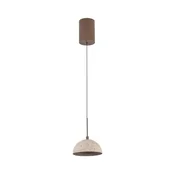 MAXLIGHT P0666 - LED lestenec na vrvici CUCCINA LED/57W/230V premer 15 cm bež