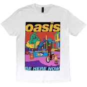 Oasis Majica Be Here Now Illustration Unisex White XL