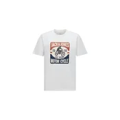 Jack & Jones Premium Majica JPRBLUJEAN mornarska/rdeča/bela