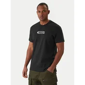 G-Star Raw Majica Old Skool D25967-C812 Črna Regular Fit