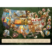 Cobble Hill - Puzzle Državne ptice Amerike - 1 000 kosov