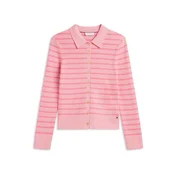 TOMMY HILFIGER Pletena jopa malina/staro roza