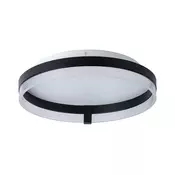 Osram - stropna LED svetilka DECOR CIRCLE LED/25W/230V, premer 40 cm, črna/bela