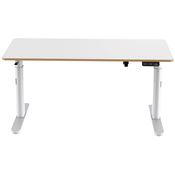 Ultradesk PULSAR otroška delovna miza, električno nastavljiva višina, 120X60 cm, 55-81 cm bela