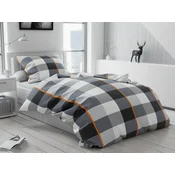 Flanel posteljina ATRIA siva Dimenzije posteljine: 70 x 90 cm | 140 x 220 cm