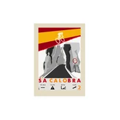 Kolesarski plakat Sa Calobra ZAKAJ TU? 21 cm x 30 cm
