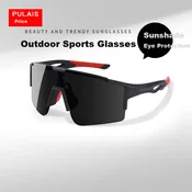 Pulais Unisex naocare za sunce, Crne