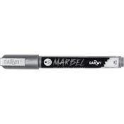 Darwi Marbel Marker pero 6 mm Silver N°080 1 kos