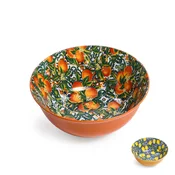 MHOME Skleda Agrumi 20xh9cm/več vzorcev/porcelan, (5000199922)