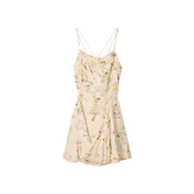 AllSaints Obleka CLAIRE kremna / svetlo rumena / zelena / roza