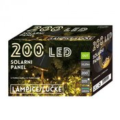 Lampice LED solarne bijele 200L
