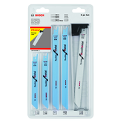 Bosch Komplet listova univerzalne testere Wood and Metal, 6 komada 2607010906, S 922 EF; S 922 BF (2x); S 1122 EF; S 1122 BF; S 1122 VF
