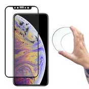 WOZINSKY Zaščitna folija iz kaljenega stekla z okvirjem za iPhone 14 Plus / 13 Pro Max Full Cover Flexi Nano - prosojna