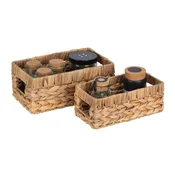 Košare v kompletu 2 ks iz vodne hijacinte 16x26x11 cm Cynthia – Wenko