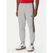 adidas Donji dio trenerke Spacer Teamgeist 26 Cutline Cuffed KR7072 Siva Regular Fit