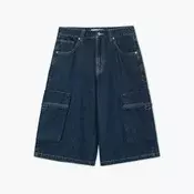 Cropp - Teksas šorts - navy