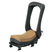 urban iki® otroški sedež za kolo junior ca bincho black/kurumi brown