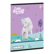 Ars Una Cute Animals Unicorn 25 (5448) A5 16-32 linirana bilježnica za 2. razred 53594488