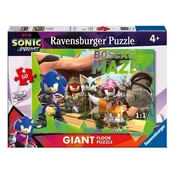 Ravensburger puzzle - Podna puzla Sonic - 60 delova