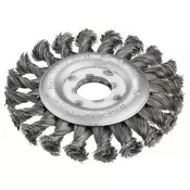 ČETKA ZA BRUS. ŽIČANA OKRUGLA ZAKR. 115mm FI22mm