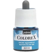 Pébéo Colorex Črnilo za risanje Cyan 45 ml 1 kos