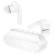 HOCO brezžične / bluetooth stereo slušalke TWS Bright true ENC EW39 bele