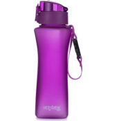 Oxybag OXY TWiST - steklenička za pitje 550 ml, mat vijolična