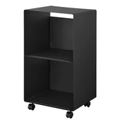 Crni metalni regal na kotacima 40x73x38 cm Tower – YAMAZAKI
