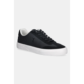 Kožne tenisice Trussardi boja: crna, N028S000928N