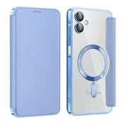 Torbica SmartMag Book s MagSafe tehnologijom i RFID novcanikom za Samsung Galaxy A06 - light blue